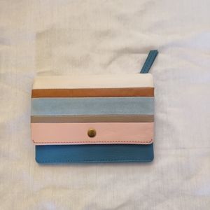 Fossil stripe wallet